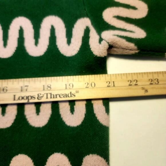 Maeve Sweater Womens xxs Carys Mock-Neck Kelly Green Plush Soft cozycore - Picture 6 of 7